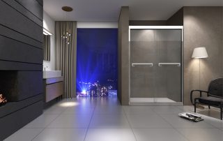 衛(wèi)生間里有窗戶的該如何安裝淋浴房？